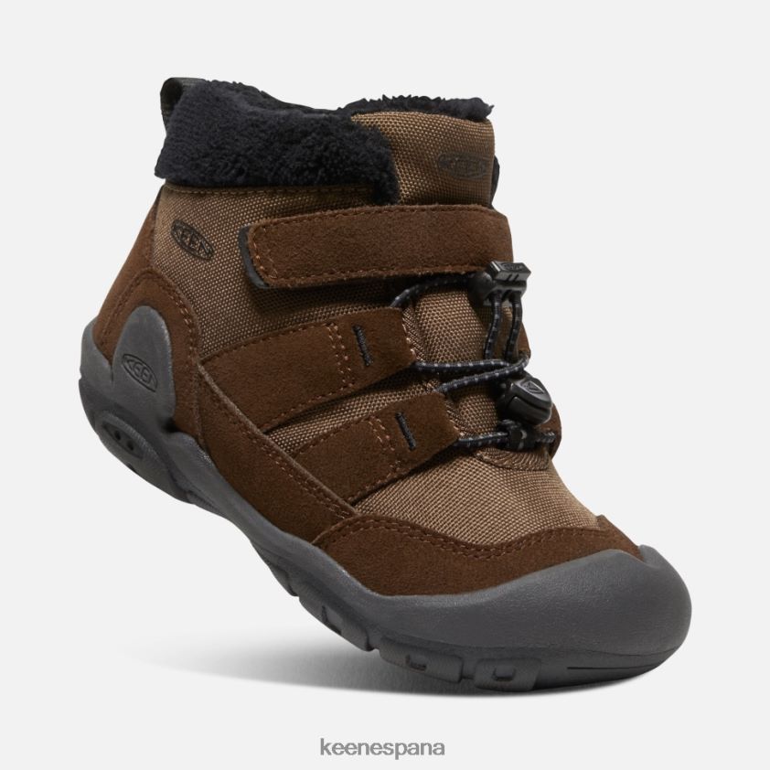 Keen chukka de nudo pequeño BJ4P4X573 negro tierra oscuro