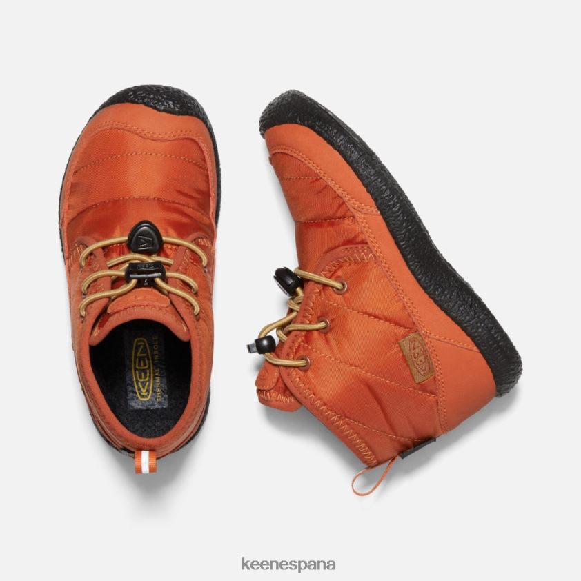 Keen chukka impermeable little ' howser ii BJ4P4X571 alfareros arcilla-negro