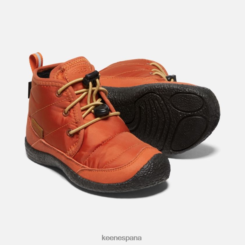 Keen chukka impermeable little ' howser ii BJ4P4X571 alfareros arcilla-negro