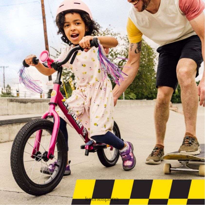 Keen pequeño 'perro veloz' BJ4P4X559 negro-plata