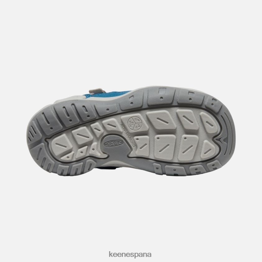Keen zapatillas pequeñas con nudo hueco BJ4P4X552 azul legión-gris acero
