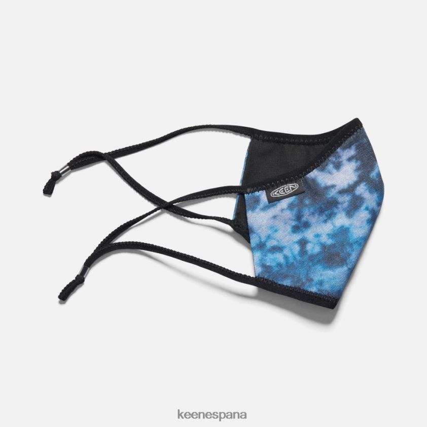 Keen máscara juntos xs/s - teñido anudado BJ4P4X468 teñido anudado azul