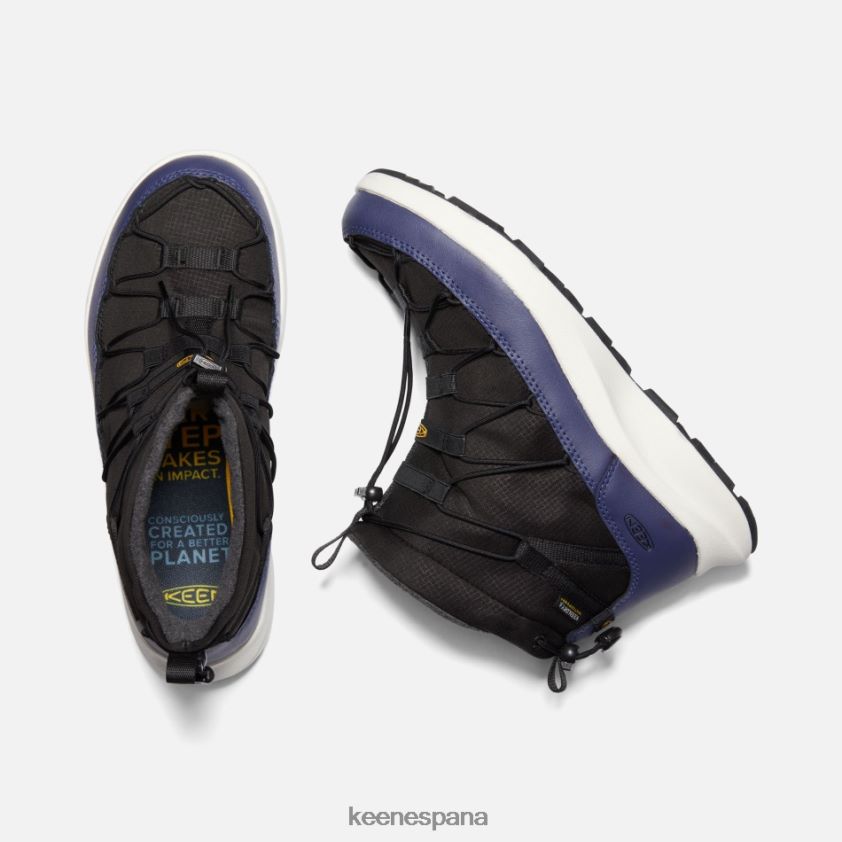 Keen chukka uneek snk impermeable BJ4P4X242 profundidades negro-azul